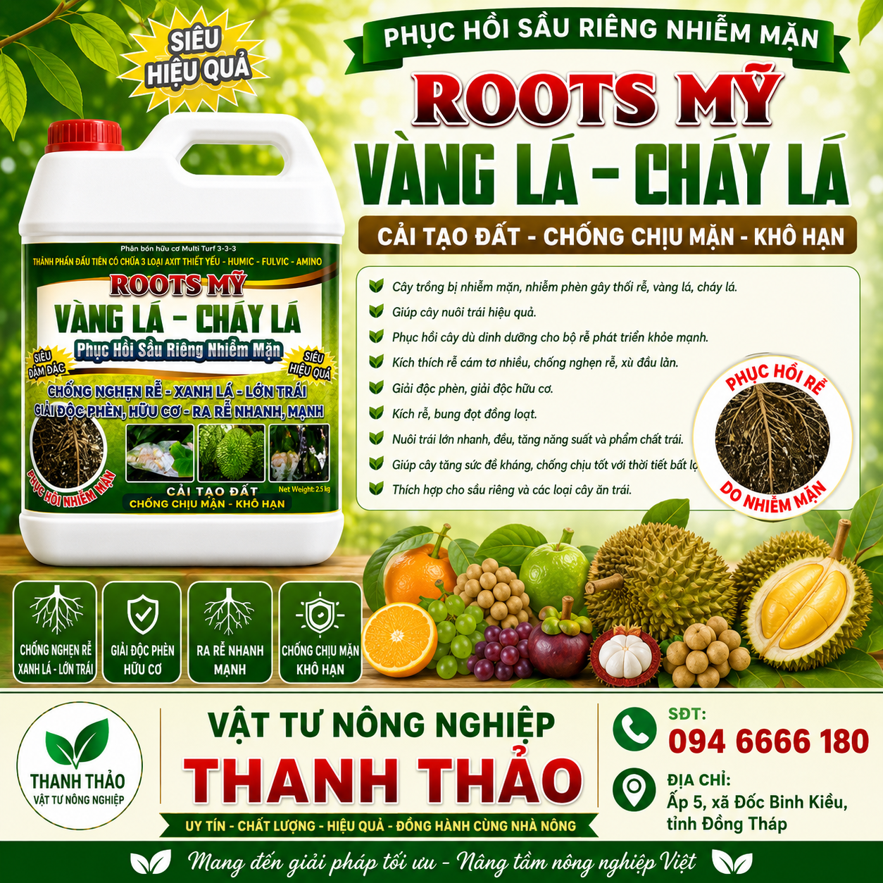mua phân bón lá tại Đồng Tháp