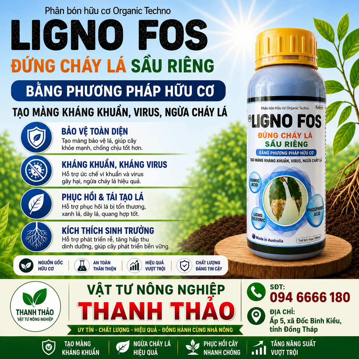 mua phân bón lá tại Đồng Tháp