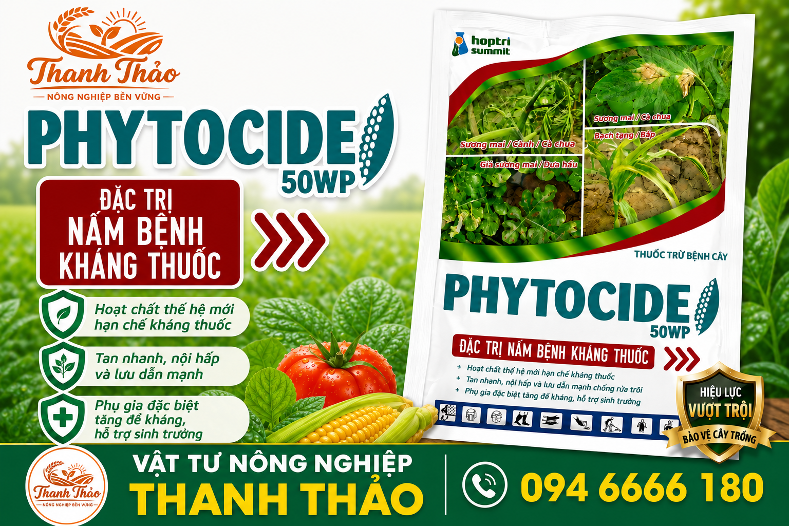 thuốc trừ bệnh giá rẻ tại Đồng Tháp