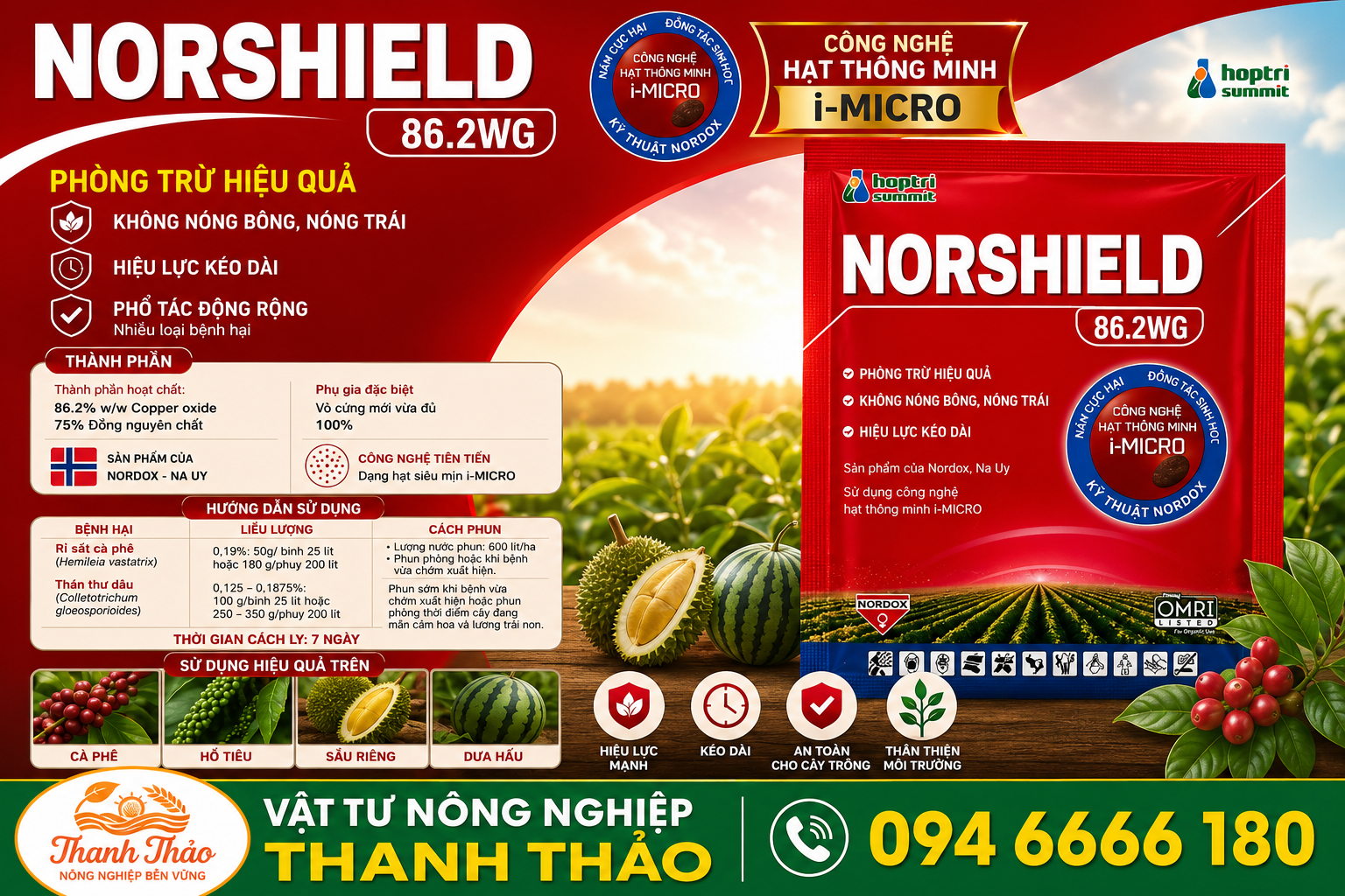 thuốc trừ bệnh giá rẻ tại Đồng Tháp