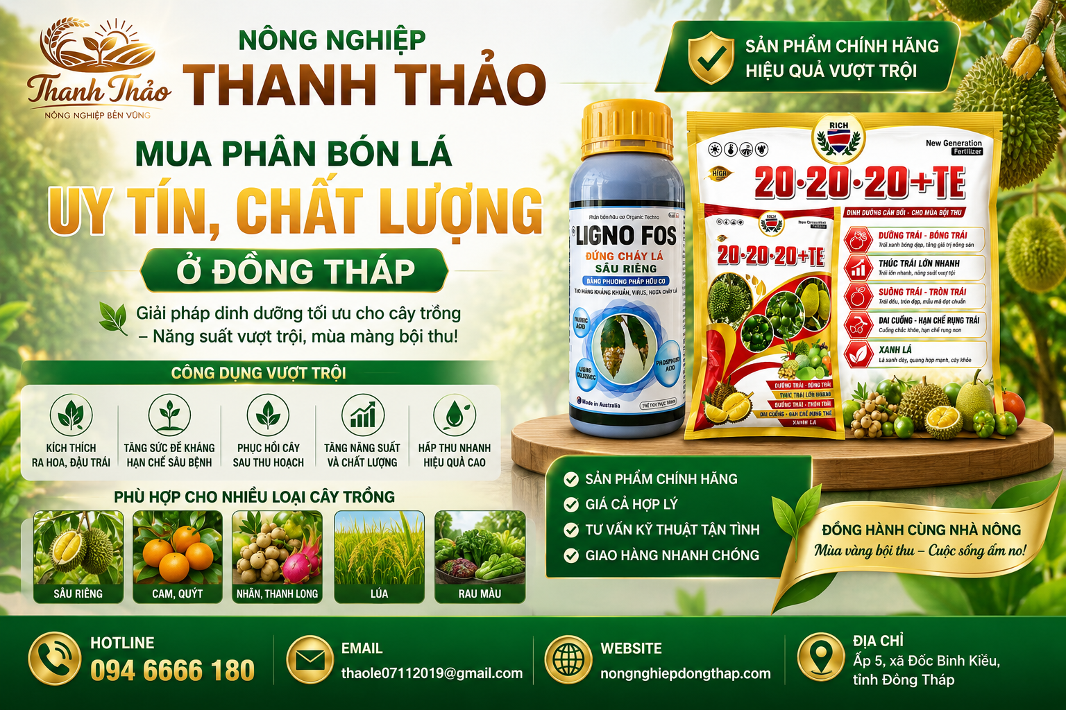 mua phân bón lá uy tín đồng tháp, phân bón lá uy tín chất lượng